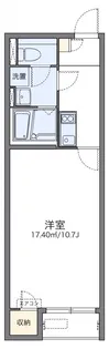 岡山県備前市伊部【アパート】の間取り