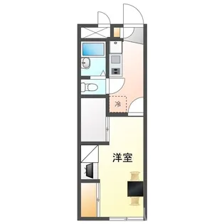 岡山県岡山市北区津島京町3丁目【マンション】の間取り