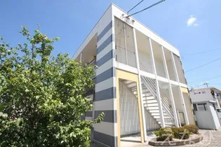 岡山県岡山市北区田中【アパート】の外観