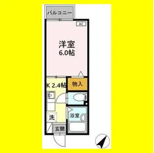 平成館【2階】の間取り