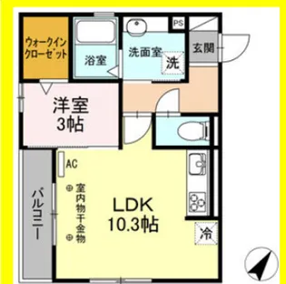 West Ravine Residence【2階】の間取り