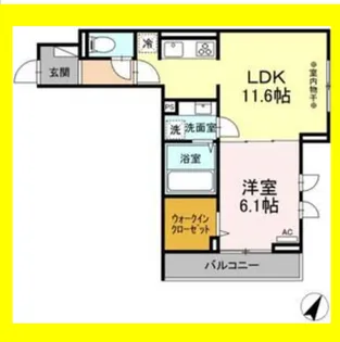 ASOU馬渕【3階】の間取り