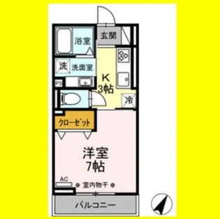 ソレイユ【2階】の間取り