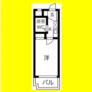 オラシオン音羽町【405号室】の間取り