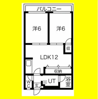 メゾンファミール【3階】の間取り