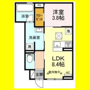 DAIMON【1階】の間取り