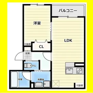 エテルノ.エビスII【401号室】の間取り