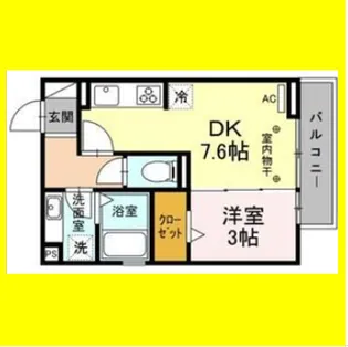 リッシュ【1階】の間取り