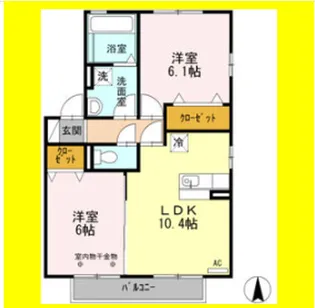 palazzo PLATINI【2階】の間取り