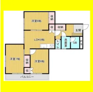 リアライズ春日町【3階】の間取り