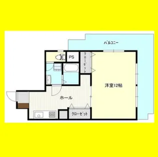 シャンボール静岡【514号室】の間取り