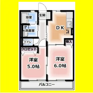 セレーノY【2階】の間取り