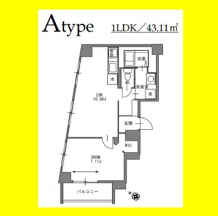 静岡泉町エンブルコート【3階】の間取り