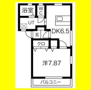 サンピュアUna【1階】の間取り
