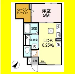 ココティエ【1階】の間取り
