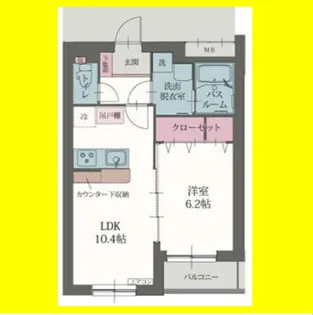 パルテールさくら【2階】の間取り