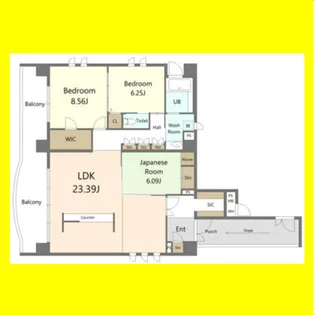 GRAN−S葵【5階】の間取り