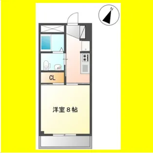 S・DIAS【2階】の間取り