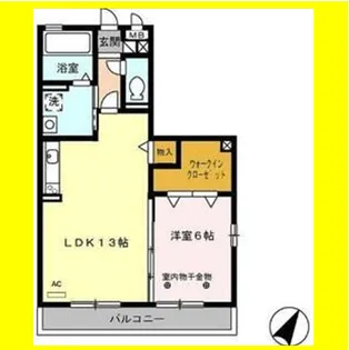 グリーンテラスA【3階】の間取り