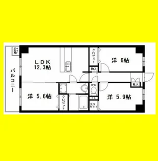 コートソレイユ【2階】の間取り