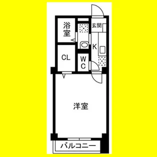 アイユー【2階】の間取り