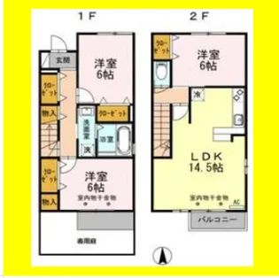 イラーレの間取り