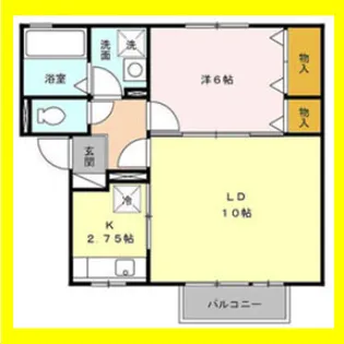 マーメゾン NORTH【1階】の間取り
