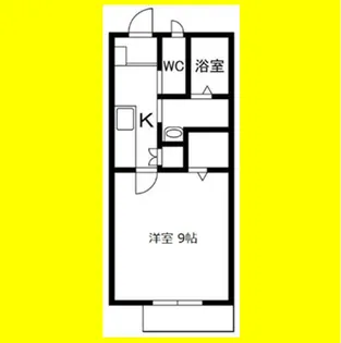 エルミオーレ曲金【1階】の間取り