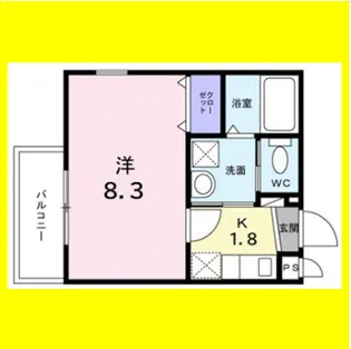 マーベラス【5階】の間取り