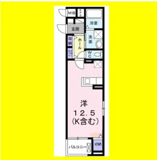 セレーノ・M【2階】の間取り