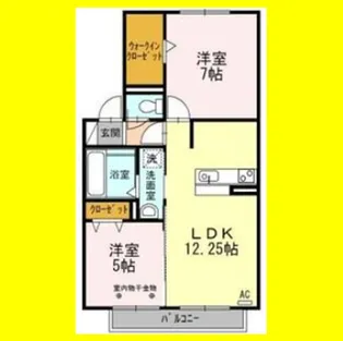 Heidel beere【2階】の間取り