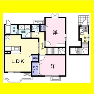 アルカンシェル【2階】の間取り