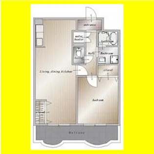 静岡スカイタウン 住居【7階】の間取り