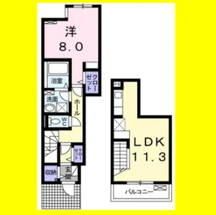 ショコラ【1階】の間取り