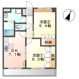 プロニティ【1階】の間取り