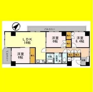 MYコーポ【3階】の間取り