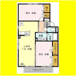 オプティマⅢ【2階】の間取り