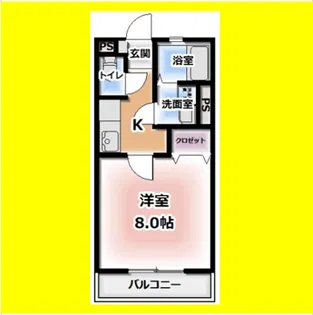 カトルセゾンミセ【1階】の間取り