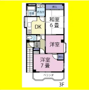 VILLETTA【3階】の間取り