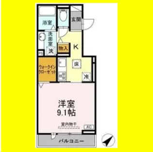 ノブレス【1階】の間取り