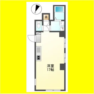 プチリヴェール昭和町【2階】の間取り