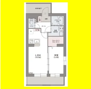 シャン アベイユ【301号室】の間取り