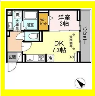 リッシュ【3階】の間取り