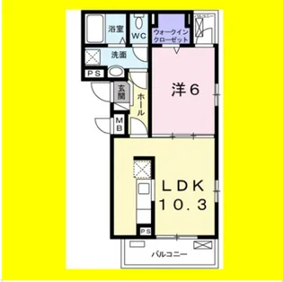 ユーフォリアⅡ【2階】の間取り