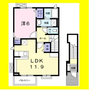 オペラ.T【2階】の間取り