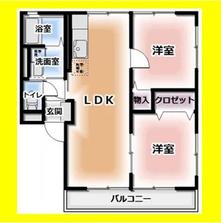 トゥインクルI【1階】の間取り