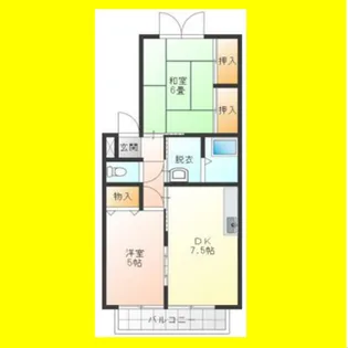 アルト・ピーノ【1階】の間取り