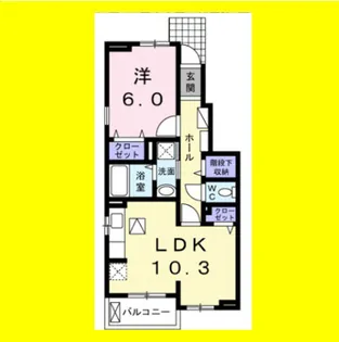 シャイニー【1階】の間取り