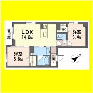 TRUST MAISON 京【1階】の間取り