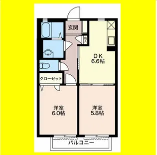ウィル洋光台【2階】の間取り